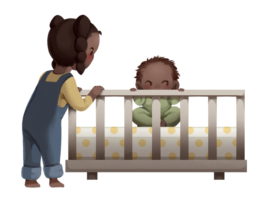 The Girl and The Baby